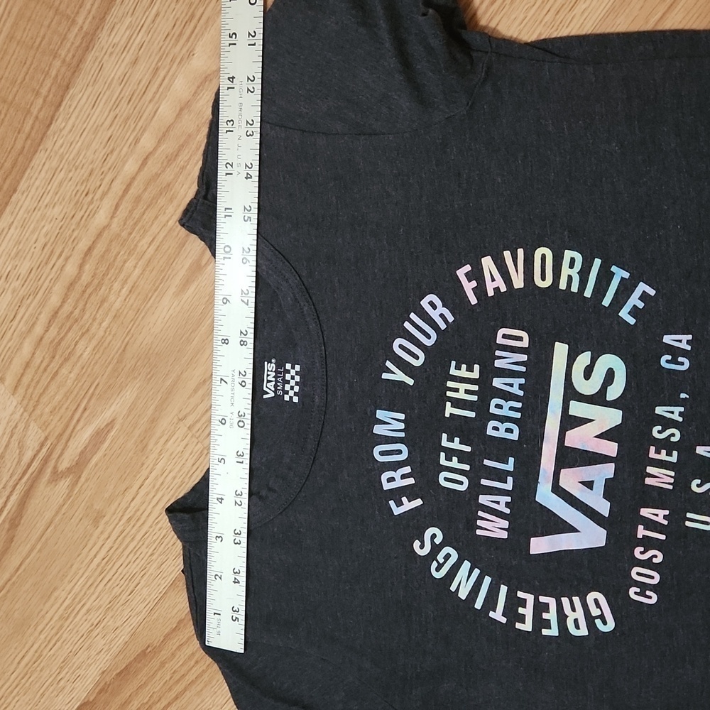 Vans logo cropped graphic tee small - Picture 5 of 9